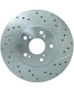 StopTech Select Sport Drilled and Slotted Brake Rotor Front Left- STOP-227.40046L
