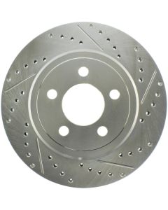 StopTech Select Sport Drilled and Slotted Brake Rotor Rear Left- STOP-227.63062L